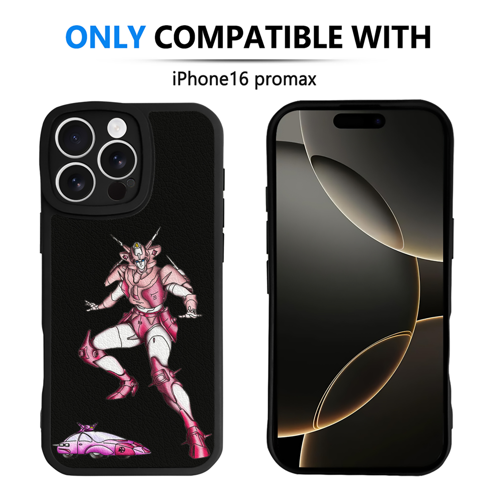 （画像用）  【iPhone 16シリーズ対応】シリコンスマホケース（レザー調） 材質：シリコン